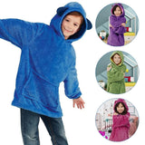 Kids' Hoodie & Plush Toy 2-in-1 – Oversized Animal Design thumbnail 2