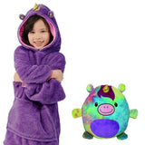 Kids' Hoodie & Plush Toy 2-in-1 – Oversized Animal Design thumbnail 6