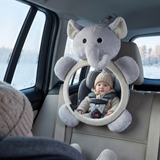 Rear View Baby Car Mirror with Wide Angle View thumbnail 4