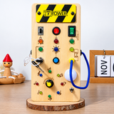Busy Board with Key Lock & LED Switches - 2 Design Styles thumbnail 3