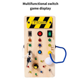 Busy Board with Key Lock & LED Switches - 2 Design Styles thumbnail 4