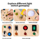 Busy Board with Key Lock & LED Switches - 2 Design Styles thumbnail 5