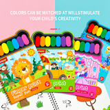Finger Painting Book for Kids with Colorful Fingerprints thumbnail 3