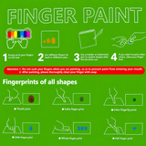 Finger Painting Book for Kids with Colorful Fingerprints thumbnail 6