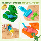 Dinosaur Modeling Kit with Molds and Tools thumbnail 4