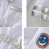 Kids Pretend Play Costume Set - Astronaut, Firefighter, Chef & Builder thumbnail 6