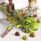Dinosaur Toy Truck 2-in-1 with Lights and Sounds thumbnail 2