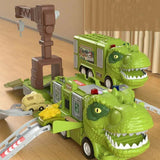 Dinosaur Toy Truck 2-in-1 with Lights and Sounds thumbnail 6