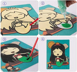 Sand Painting Kit - 12-Color Craft Set for Kids & Adults thumbnail 1