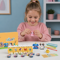 Air Dry Clay Animal Modeling Kit for Kids – 12 Projects