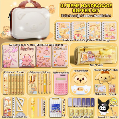 Bear study deluxe set 2 with wheelie case