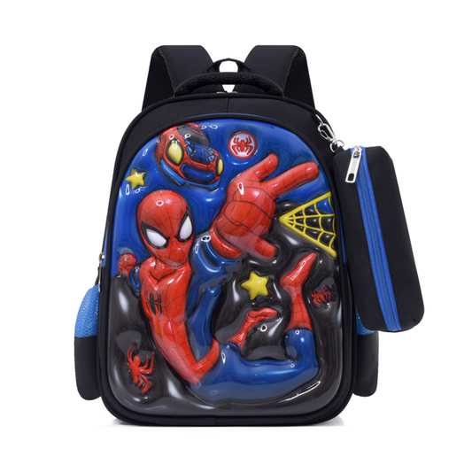 Spider 3D kids school backpack