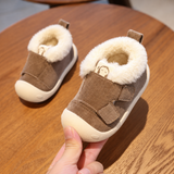 Baby Cartoon Fleece Boots, Warm Soft Sole Outdoor Shoes thumbnail 5