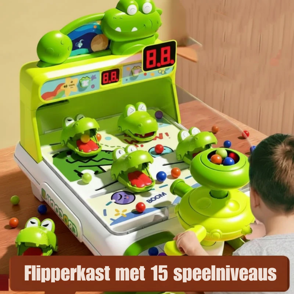 Crocodile pinball game features overview