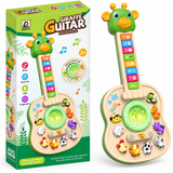 Electronic Animal Sound Guitar - Kids Musical Toy with Lights & Melodies thumbnail 1