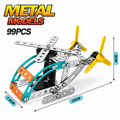 DIY Metal Construction Vehicle Model Kit – Screw & Nut Build Set