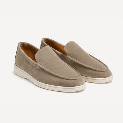 Suede Slip-On Loafers Women – Soft Flat & Classic Silhouette, Casual Everyday Chic