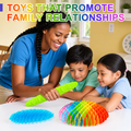 Stretchy Fidget Worm Sensory Toy - Telescopic Mesh Stress Relief