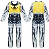Kids Swamp Creature Horror Costume with Mask & Gloves thumbnail 2