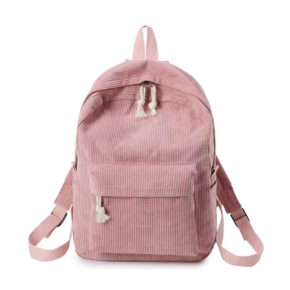Corduroy backpack main