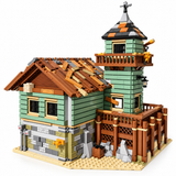 Fisherman's Cottage & Lighthouse Building Block Set - 2049pc Model thumbnail 1