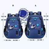 High Capacity Waterproof Space School Backpack thumbnail 2