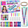 DIY Friendship Bracelet Making Kit with Braiding Loom
