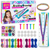 DIY Friendship Bracelet Making Kit with Braiding Loom thumbnail 1