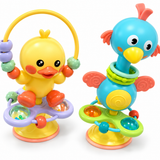Baby High Chair Suction Spinner Toy – Cartoon Rattle thumbnail 5