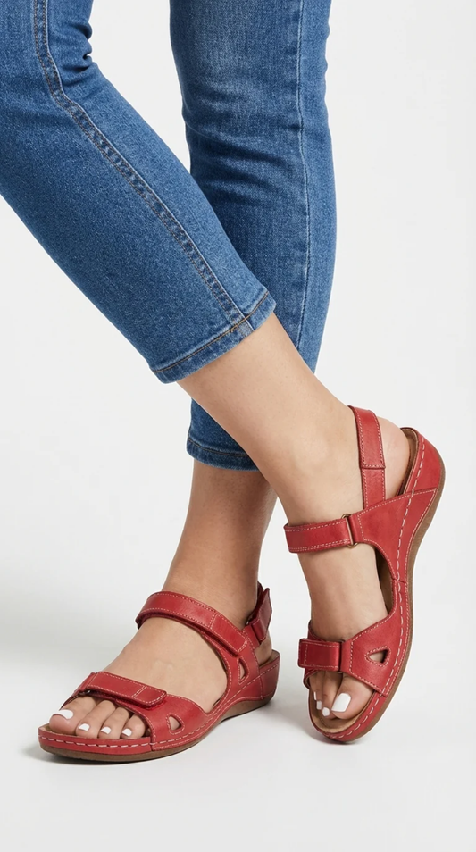 Comfort Sandals Women – Orthopedic Footbed & Arch Support, All-Day Patio Season Wear