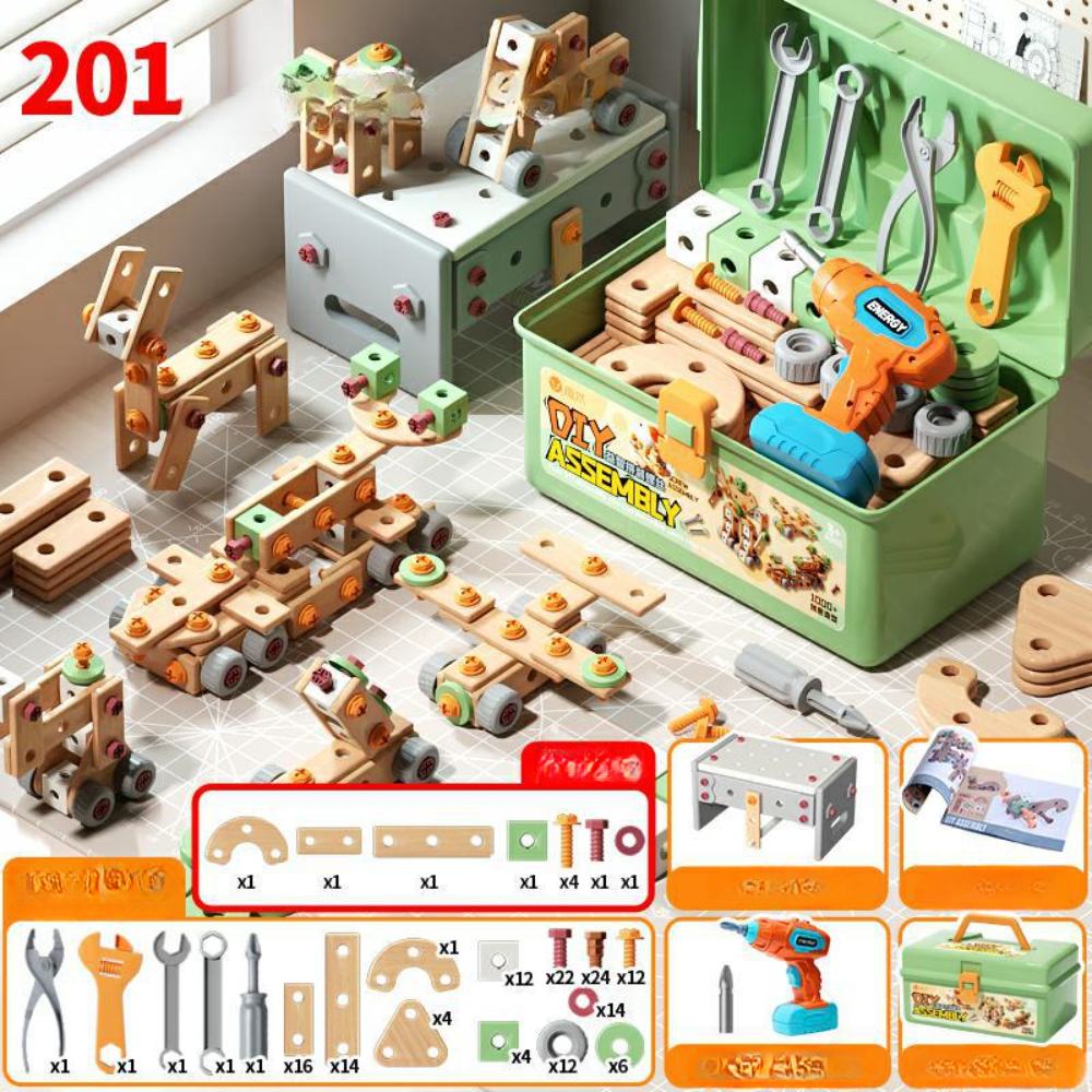 201-piece tool set