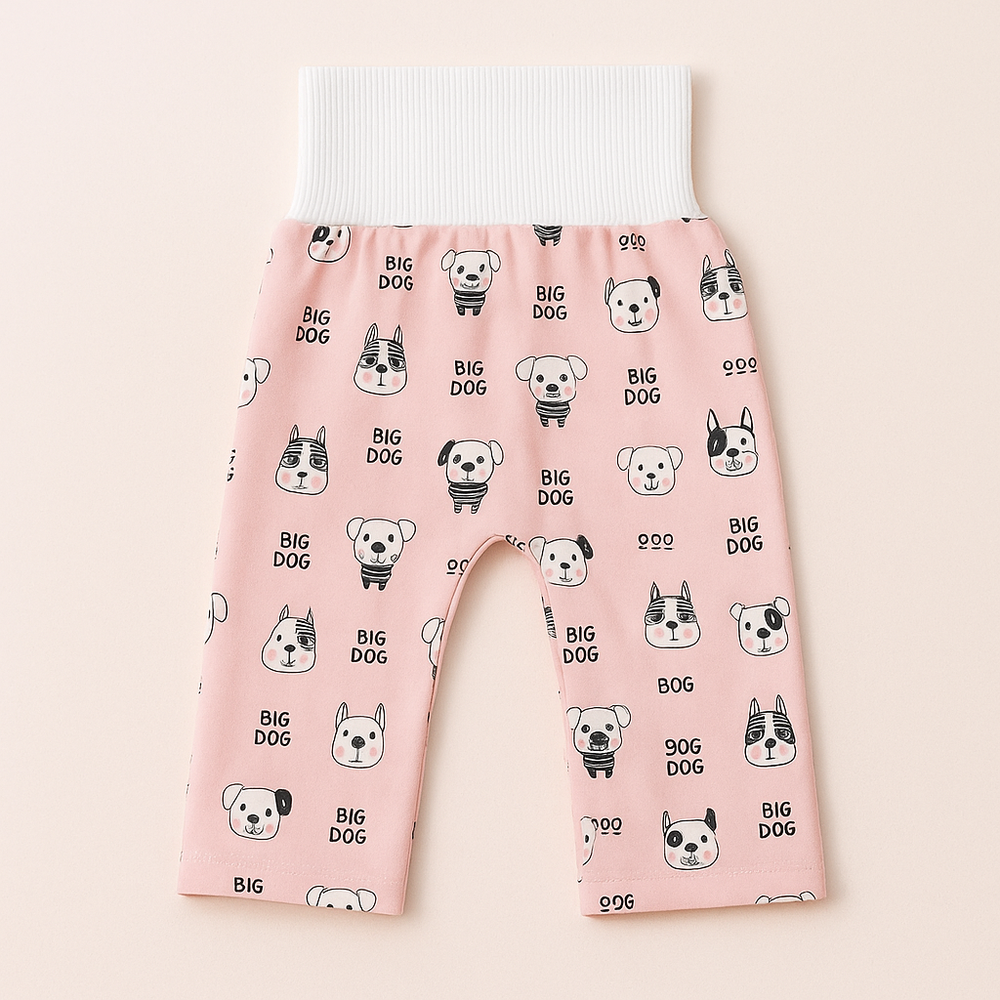 Kids Printed Pants & Skirt Set — Cute Animal Patterns