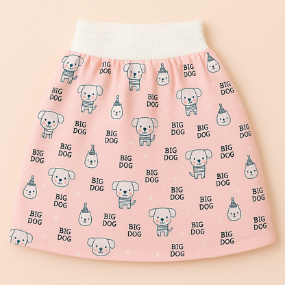 Kids Printed Pants & Skirt Set — Cute Animal Patterns