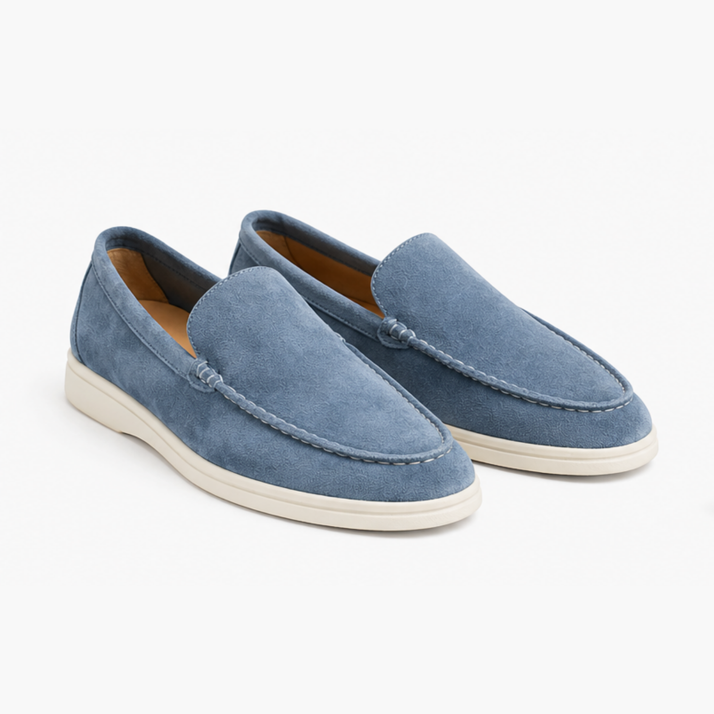 Suede Slip-On Loafers Women – Soft Flat & Classic Silhouette, Casual Everyday Chic