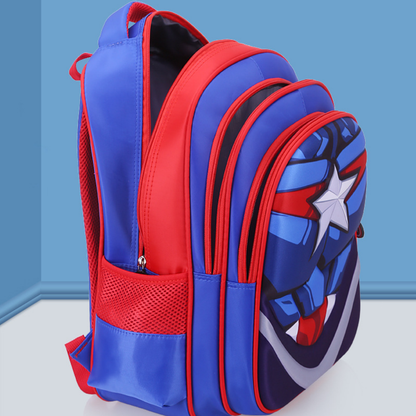 3D backpack interior view