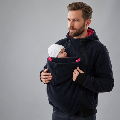 Babywearing Kangaroo Hoodie | Parent Carrier Sweatshirt