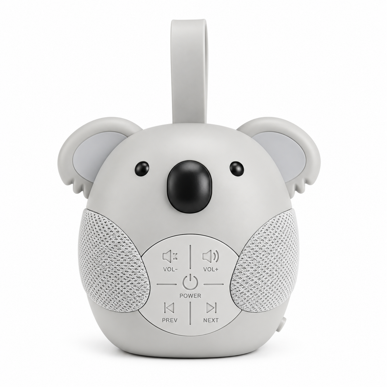 Portable Baby White Noise Machine — 5 Soothing Sounds, Sleep Timer & Night Light | Fox & Koala
