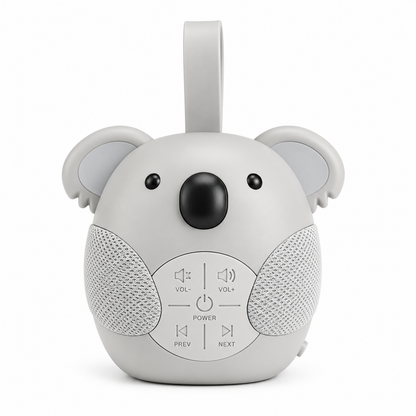 Portable Baby White Noise Machine — 5 Soothing Sounds, Sleep Timer & Night Light | Fox & Koala