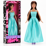 Glamour Girl Poseable Fashion Doll – Evening Gown Collection, 4 Styles thumbnail 2