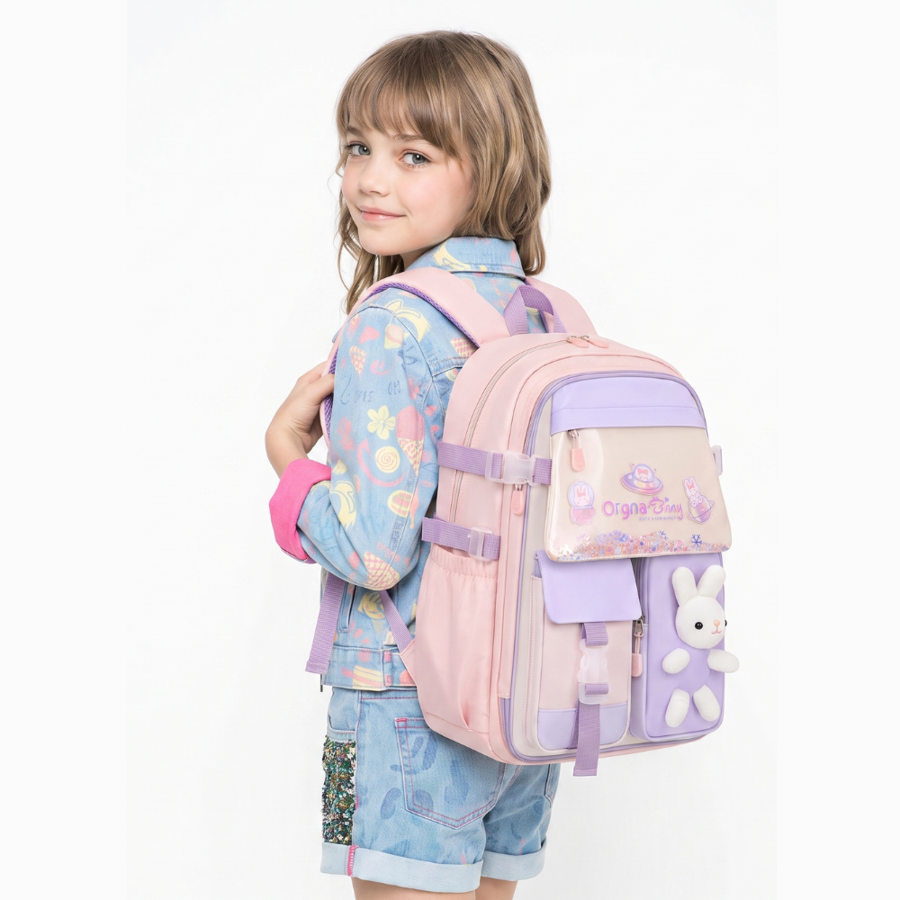 Kids school backpack colour range