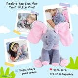 Peek-a-Boo Talking Elephant Plush Toy thumbnail 6