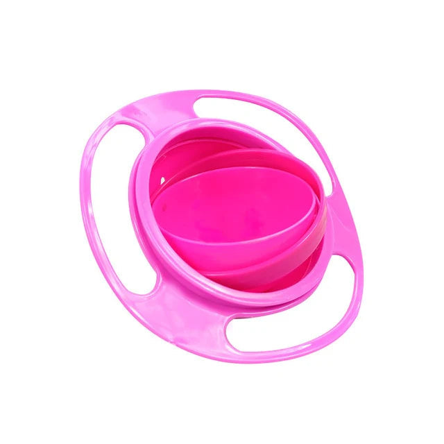 360 No-Spill Gyro Bowl | Spill-Proof Toddler Snack Bowl