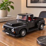 Classic 1950s Pickup Truck Building Block Model with RC Function thumbnail 3