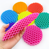 Stretchy Fidget Worm Sensory Toy - Telescopic Mesh Stress Relief thumbnail 2