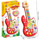 Electronic Animal Sound Guitar - Kids Musical Toy with Lights & Melodies thumbnail 2
