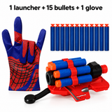 Web Launcher Cosplay Glove - Superhero Dart Shooter Costume Toy thumbnail 1