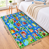 Kids City Road Play Rug – Car Play Mat thumbnail 2