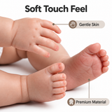 Realistic Reborn Baby Doll - 18 Inch Soft Vinyl Newborn with Bunny Outfit thumbnail 3