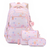 Three-Piece Cartoon Print School Backpack Set thumbnail 3