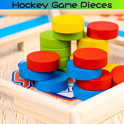 Wooden board game set family play